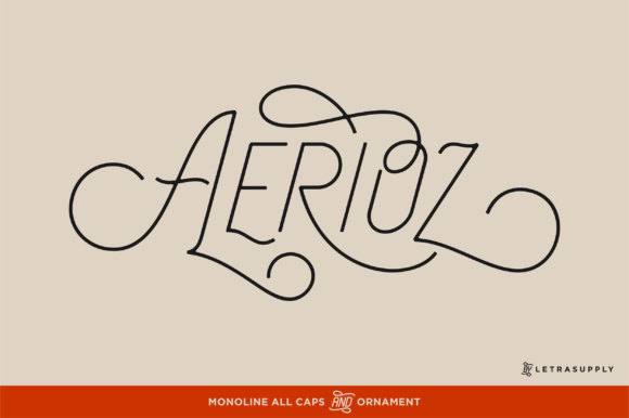 Aerioz: A Premium Display Font for Campaigns