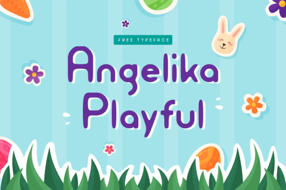 Angelika Playful: A Cute Display Font for Branding