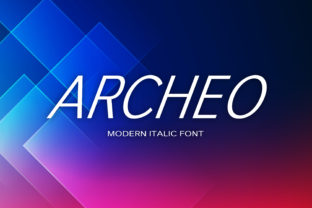 Archeo: A Modern Sans Serif Font for Makers