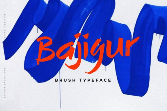 Bajigur: A Bold Display Font for High-Impact Campaigns