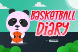 Basketball Diary: A Playful Display Font for Web Design