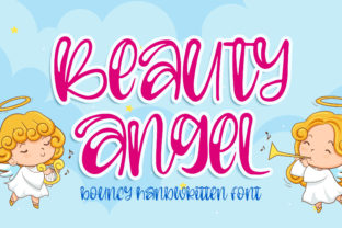 Beauty Angel: A Bouncy Display Font for Web Design