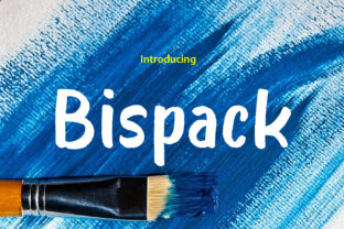 Bispack: A Playful Display Font for Editorial Design