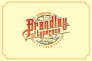 Brandley: A Nostalgic Display Font for Crafters