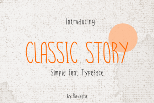 Classic Story: A Timeless Display Font for Makers