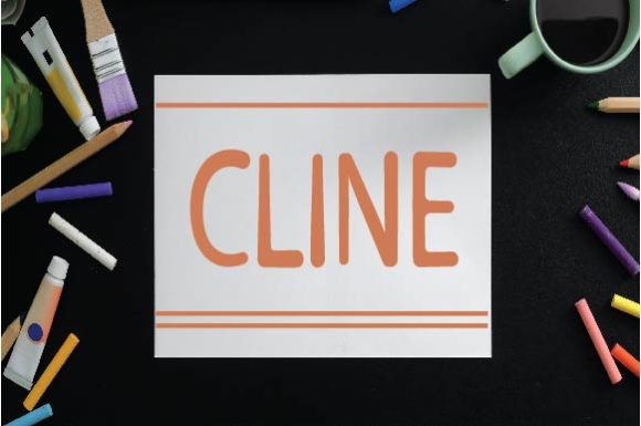 Cline: A Joyful Display Font for Marketers