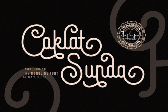 Coklat Sunda: A Review of This Elegant Display Font