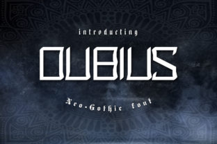 Dubius: A Modern Display Font for Web Design