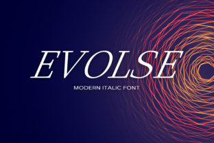 Evolse: A Modern Display Font for Campaigns