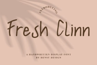 Fresh Clinn: A Playful Display Font for Campaigns