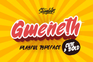 Gweneth: A Magical Display Font for Small Business Branding