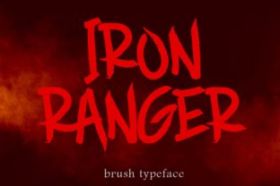 Iron Ranger: A Bold Display Font for Web Design