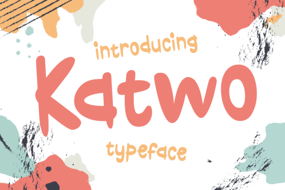 Katwo: A Playful Display Font for Small Business Branding