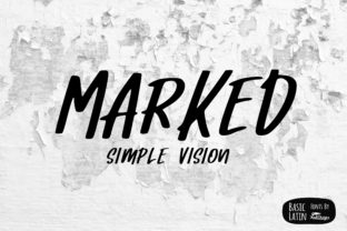 Marked: A Bold Display Font for Modern Marketers