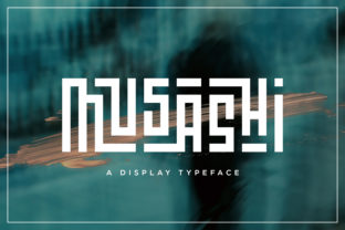 Musashi: A Modern Display Font for Web Design