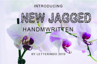 New Jagged: A Modern Display Font for Your Brand