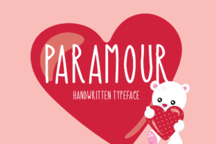 Paramour: A Handwritten Display Font for Modern Branding