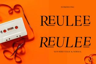 Reulee: A Premium Display Font for Polished Branding