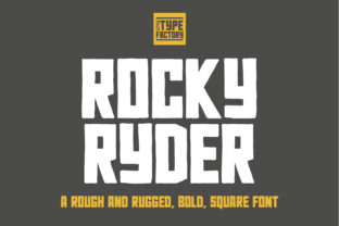 Rocky Ryder: A Bold Display Font for Web Design
