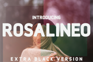 Rosalineo Extra-Black: The Bold Sans Serif Font for Brands