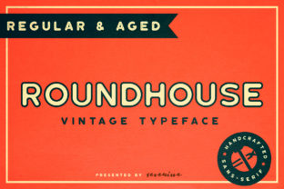 Roundhouse: A Friendly Display Font for Marketers