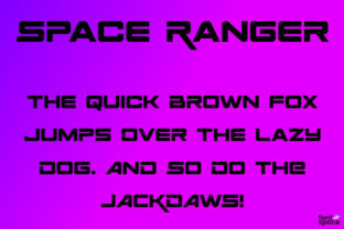 Space Ranger: A Futuristic Display Font for Editorial Design