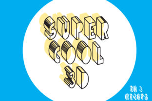 Super Cool 3D: A Bold Display Font for Your Brand