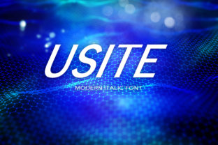 Usite: A Modern Display Font for Polished Branding